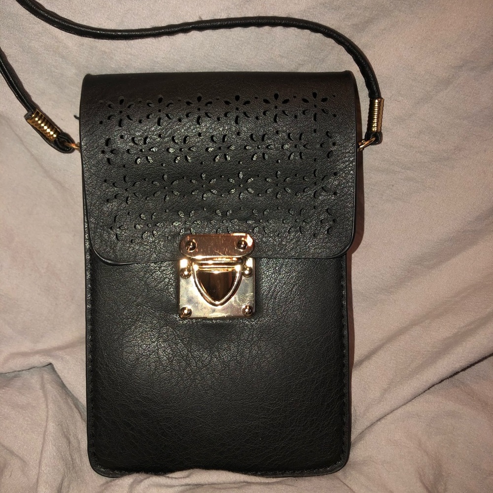 Cell phone purse carrying case -holds ID keys etc